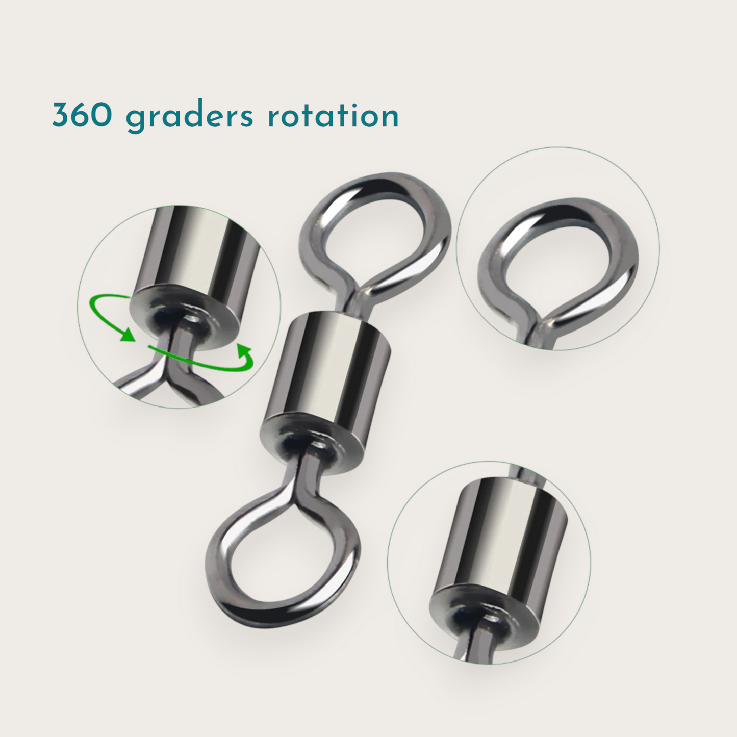 BETESLÅS - 360° rotation - 100st