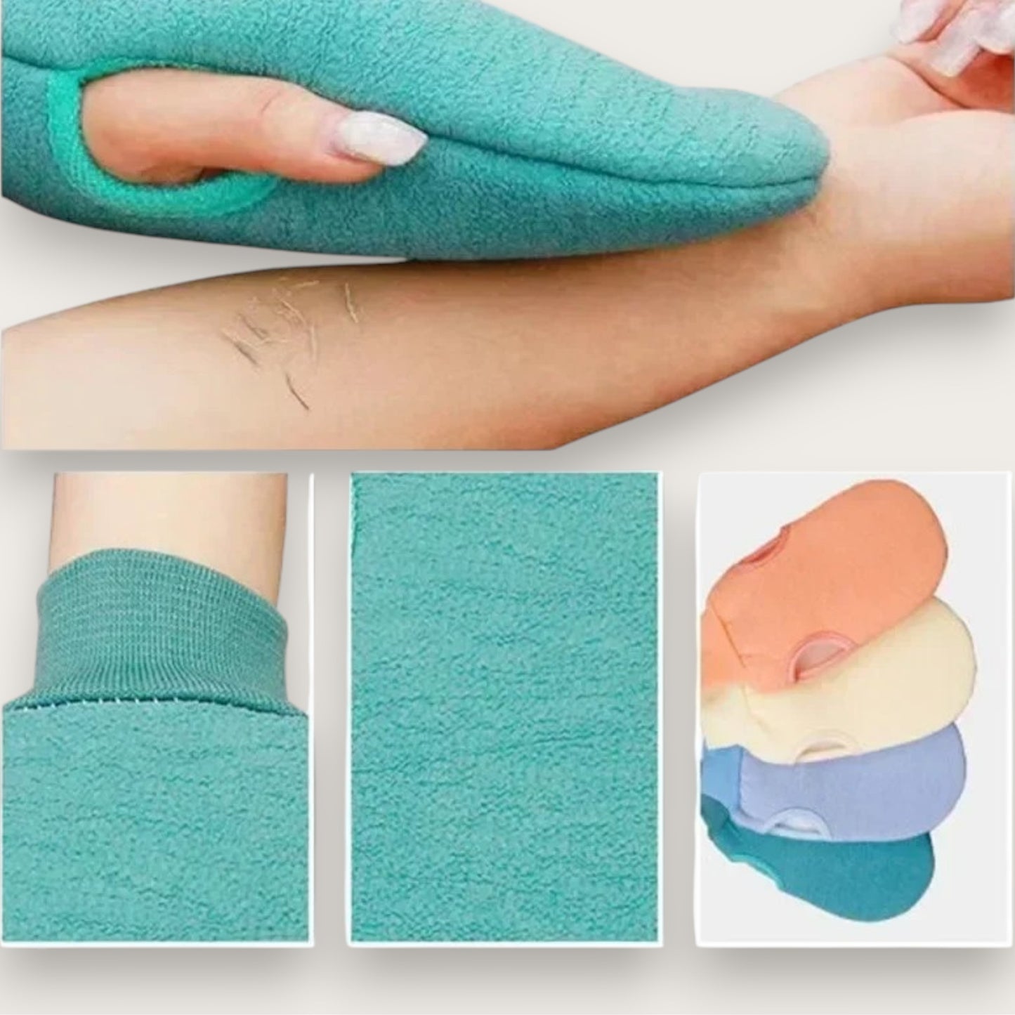 DUSCH HANDSKE - Exfolierande