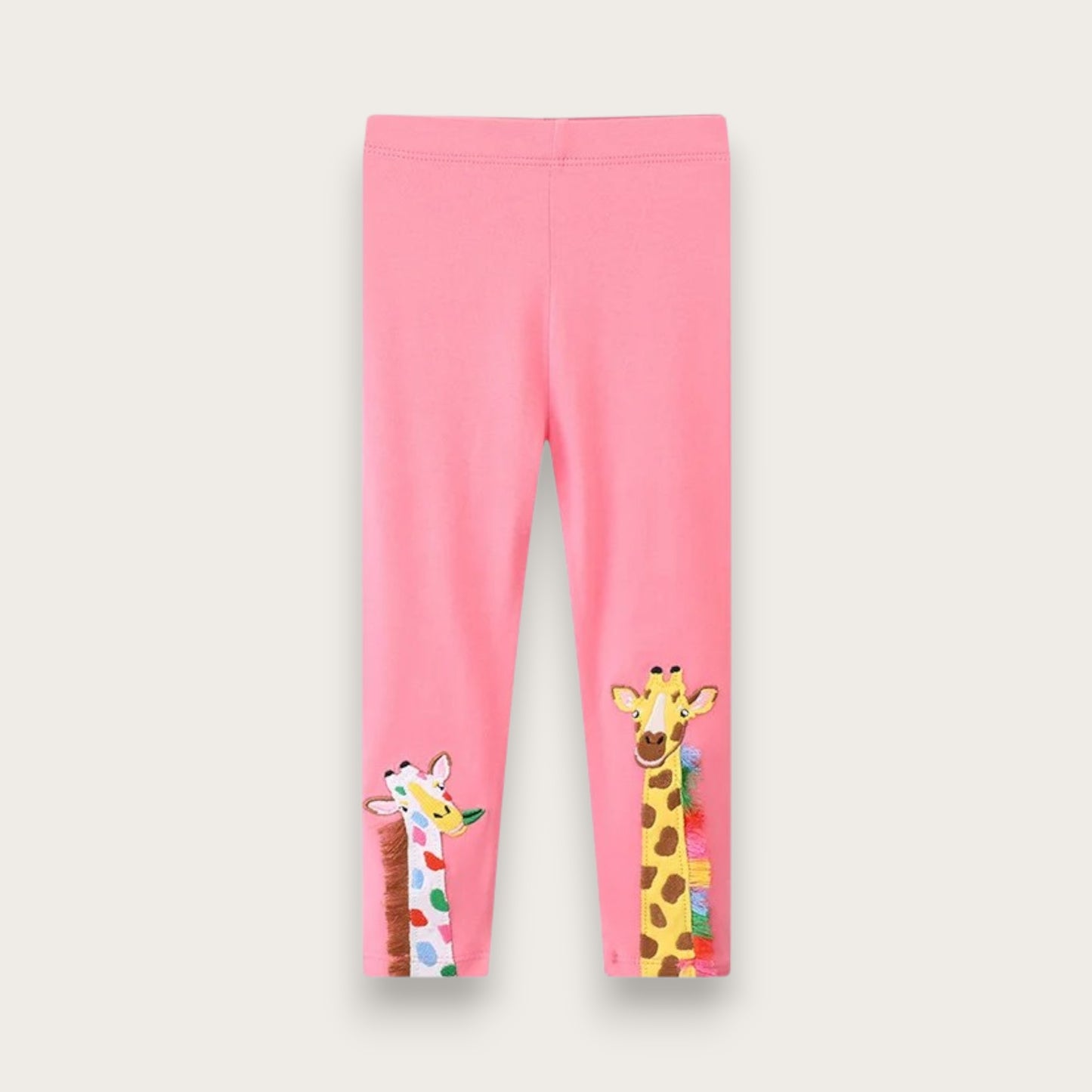 BRODERADE LEGGINGS - 2-7 år