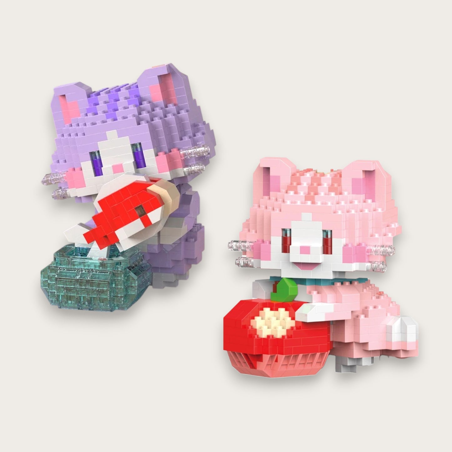MINIBYGGSET - Katter