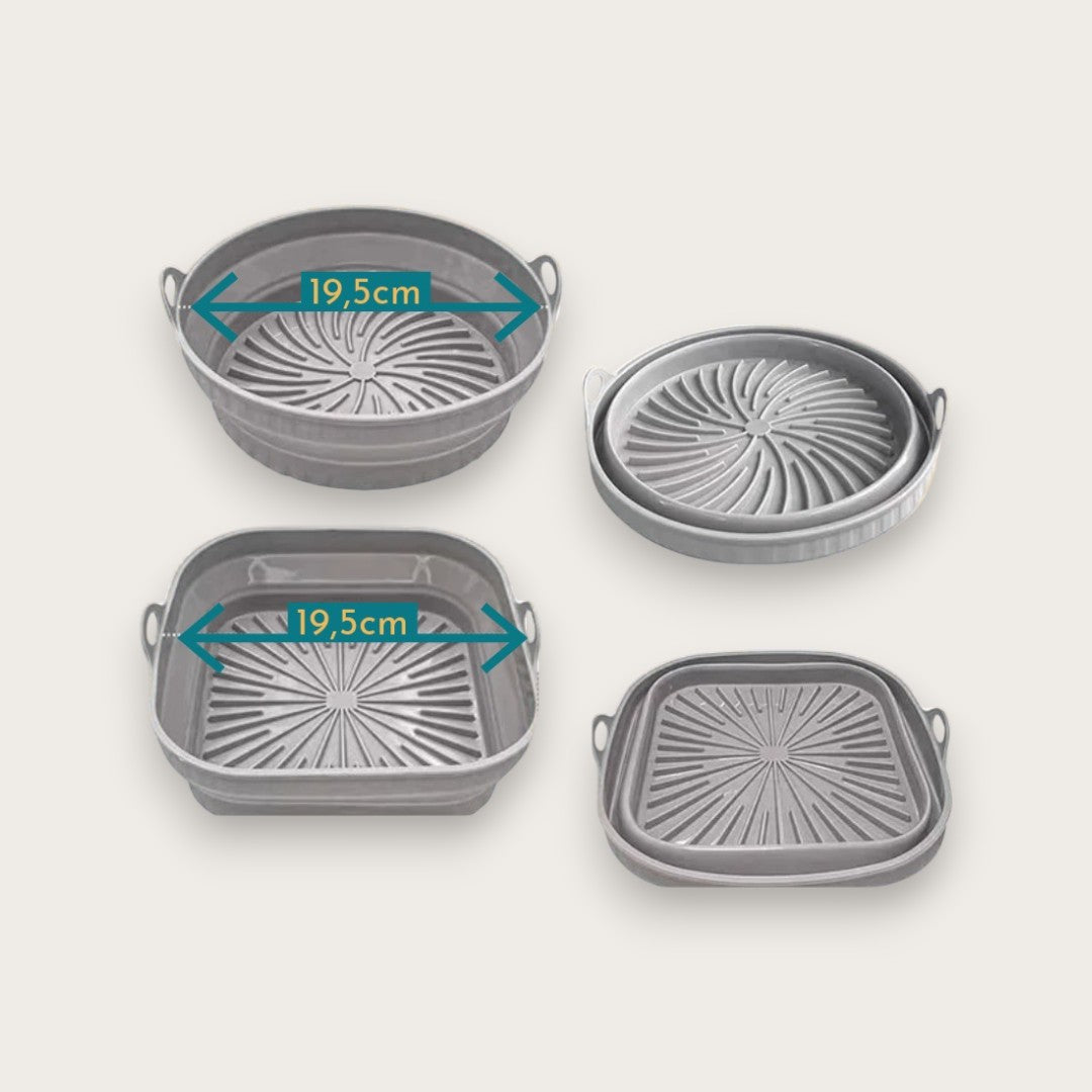 SILIKONFORM FÖR AIRFRYER- Vikbar