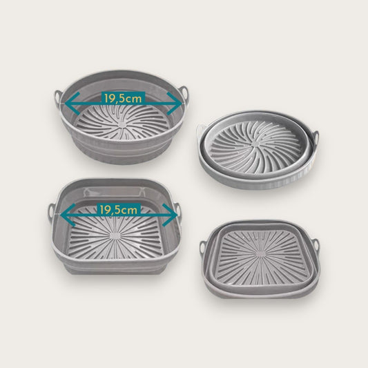 SILIKONFORM FÖR AIRFRYER- Vikbar