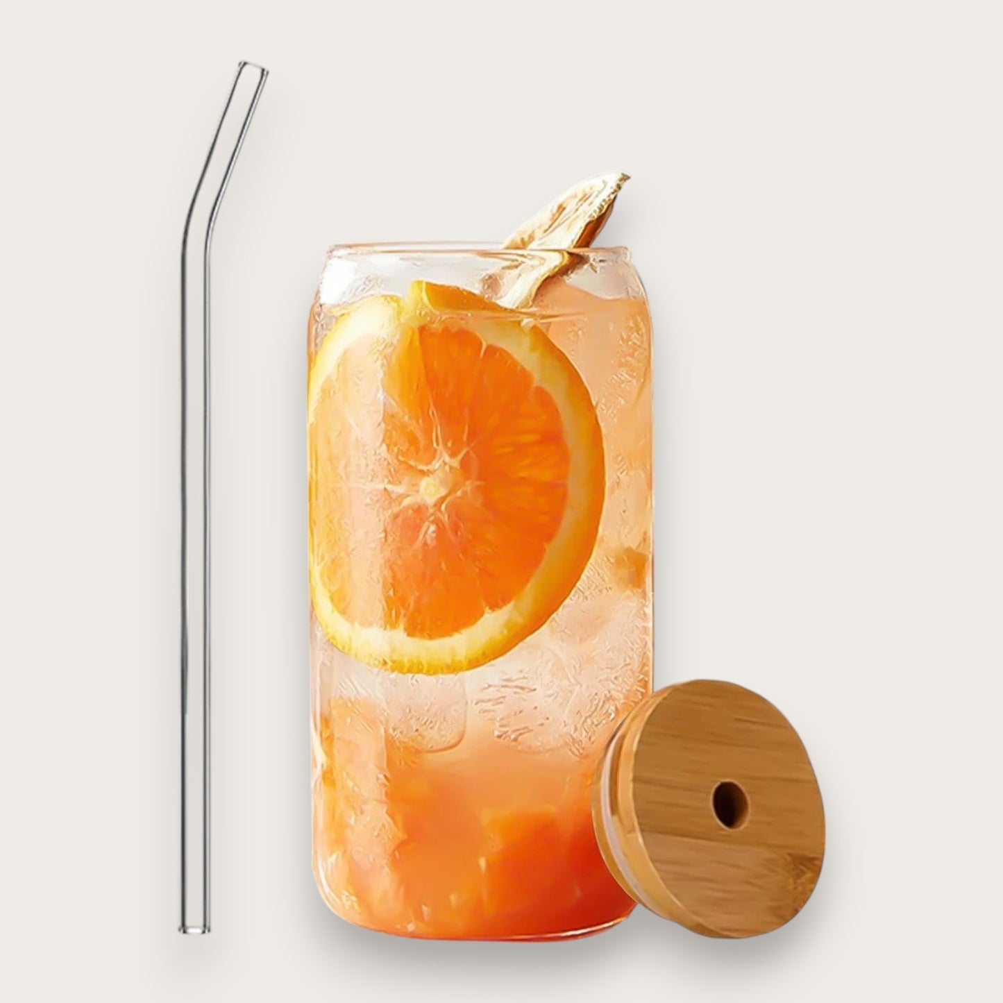 GLAS MED LOCK & SUGRÖR