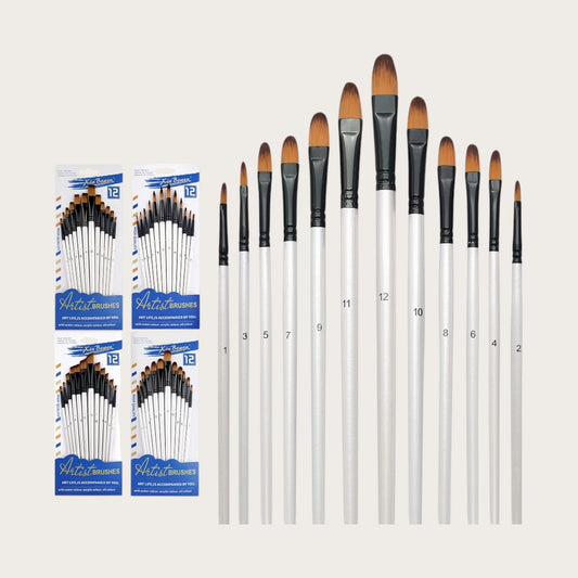 PENSELSET - 12 delar