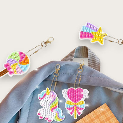 DIY NYCKELRINGAR