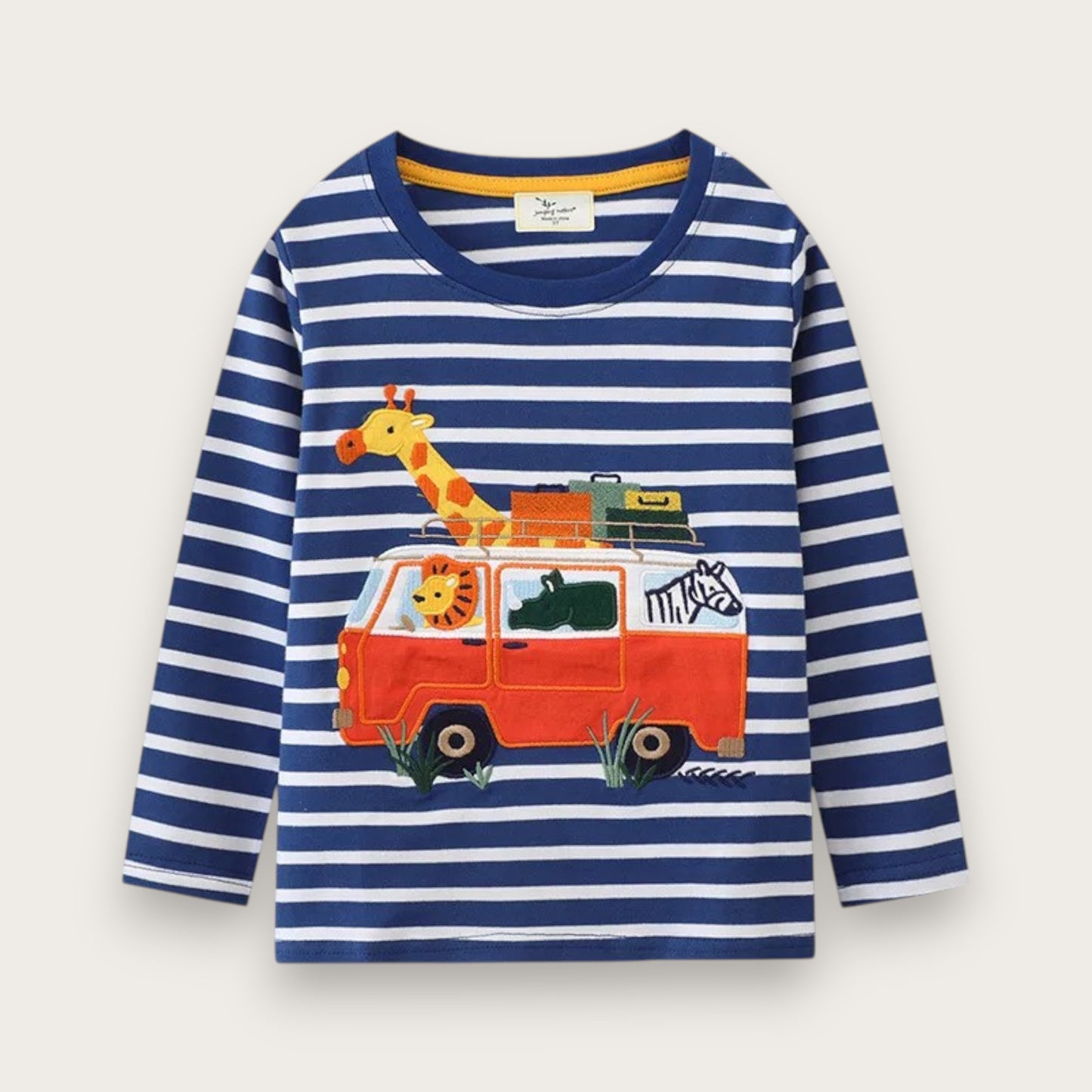 BRODERAD TRÖJA - 2-7 år