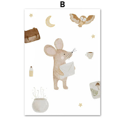 BARNPOSTER - Flera motiv & storlekar