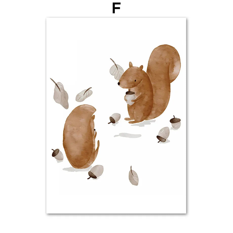 BARNPOSTER - Flera motiv & storlekar