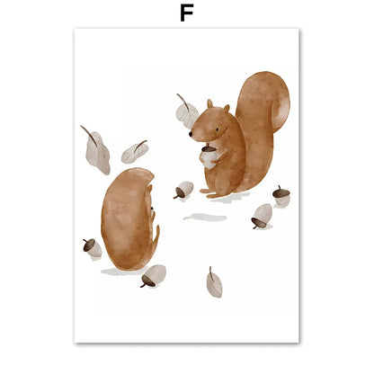 BARNPOSTER - Flera motiv & storlekar