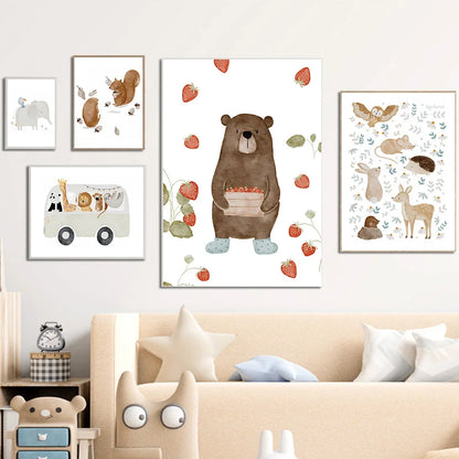 BARNPOSTER - Flera motiv & storlekar