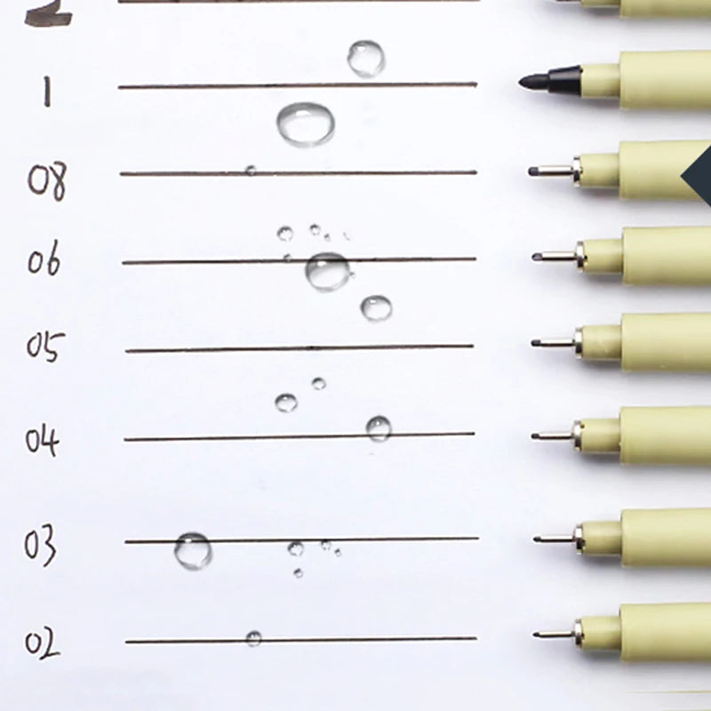 MICRO-PEN-SET - 8st storlekar