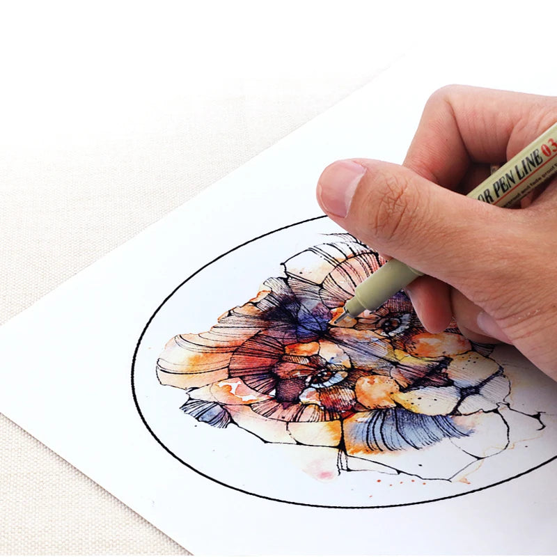 MICRO-PEN-SET - 8st storlekar