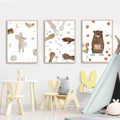 BARNPOSTER - Flera motiv & storlekar
