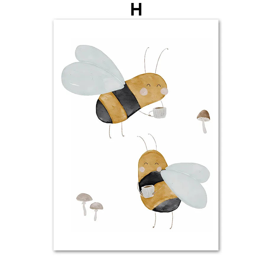 BARNPOSTER - Flera motiv & storlekar