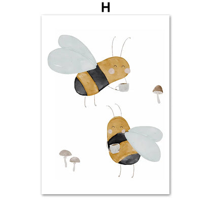 BARNPOSTER - Flera motiv & storlekar