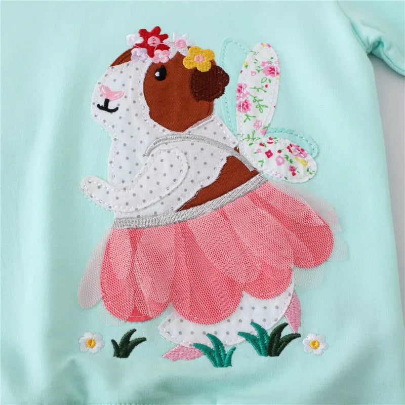 BRODERAD TRÖJA - 2-7 år