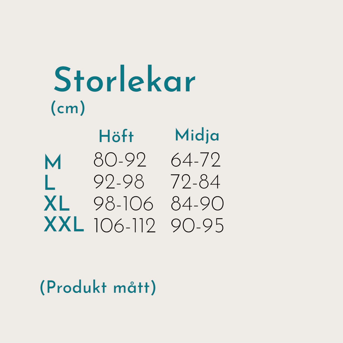 6 PACK TROSOR - Hög midja
