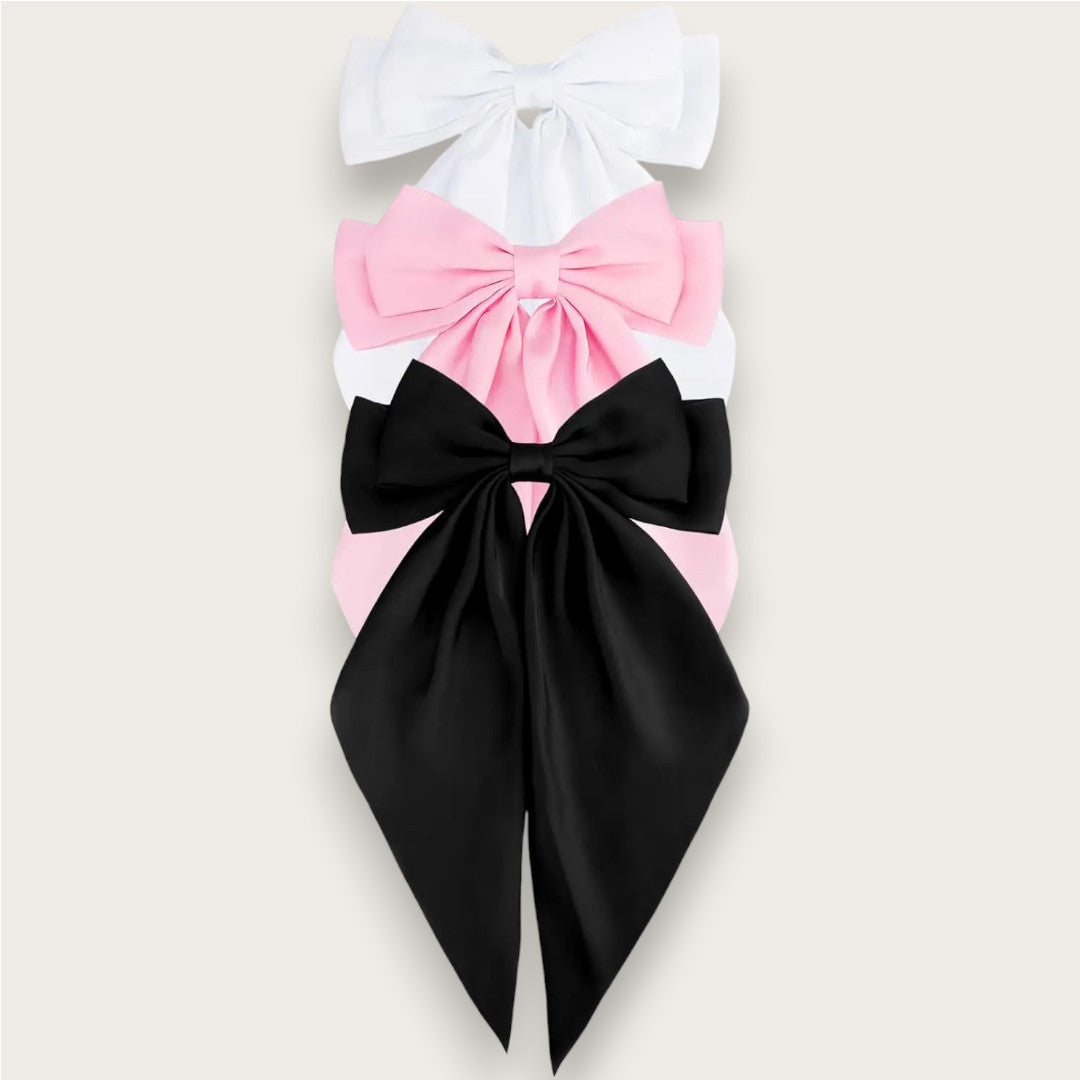 STORA HÅRROSETTER - 3st