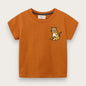 BRODERAD T-SHIRT - 2-7 år