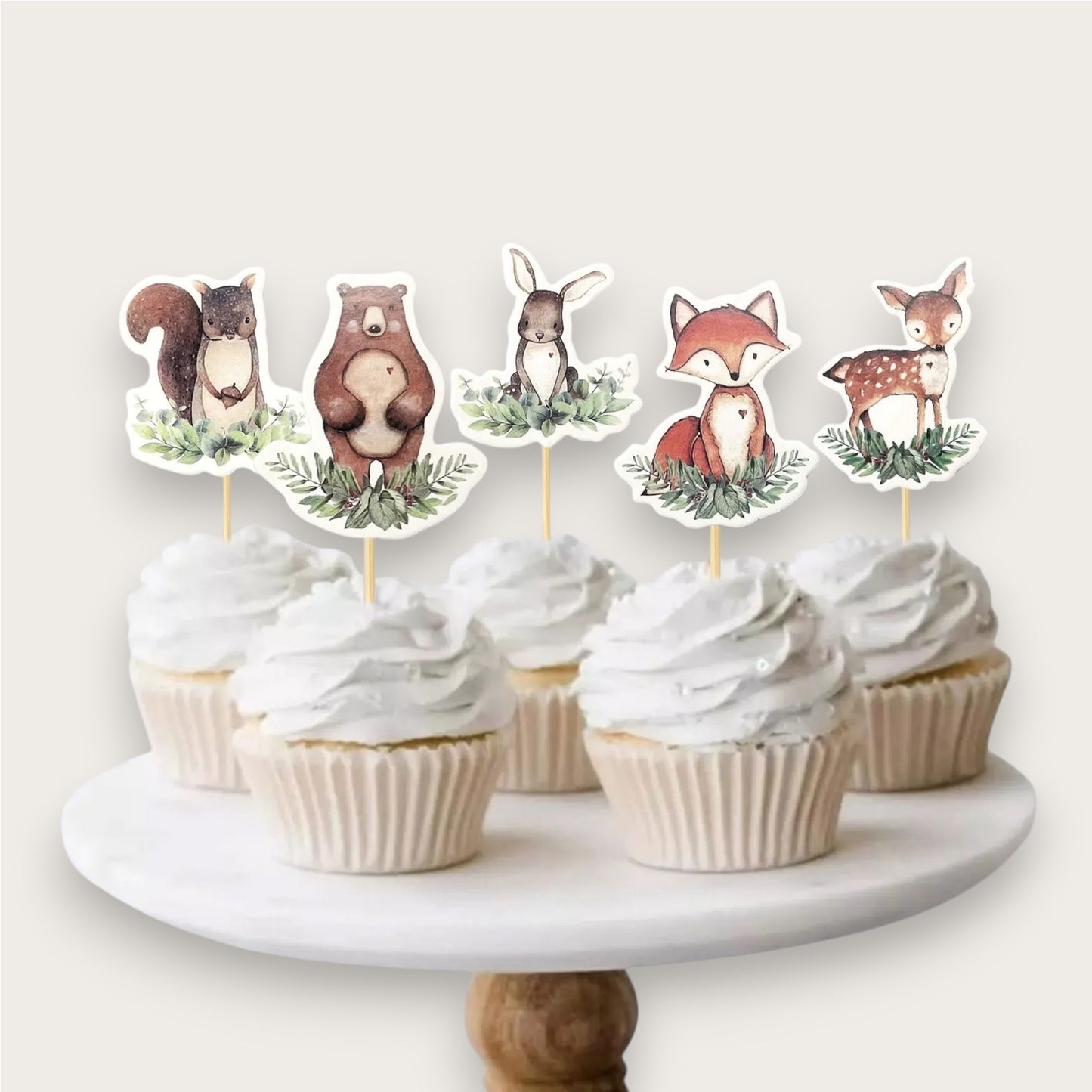 CUPCAKE-DEKORATIONER - 48st