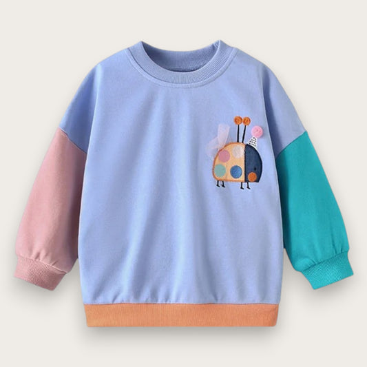 BRODERAD TRÖJA - 2-7 år