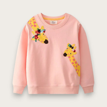 BRODERAD TRÖJA - 2-7 år