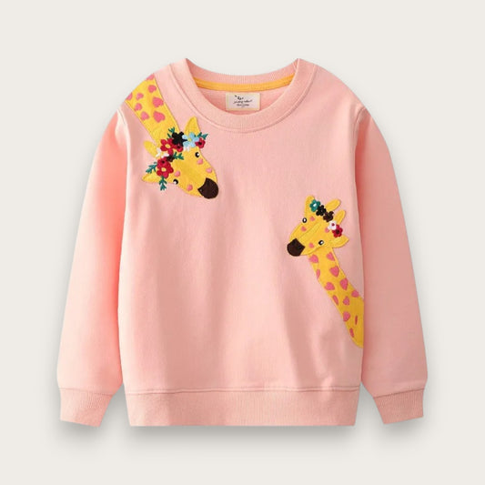 BRODERAD TRÖJA - 2-7 år