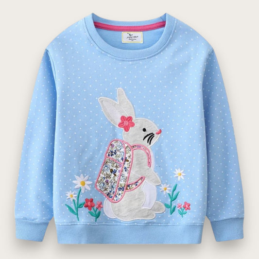 BRODERAD TRÖJA - 2-7 år