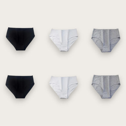 6 PACK TROSOR - Hög midja