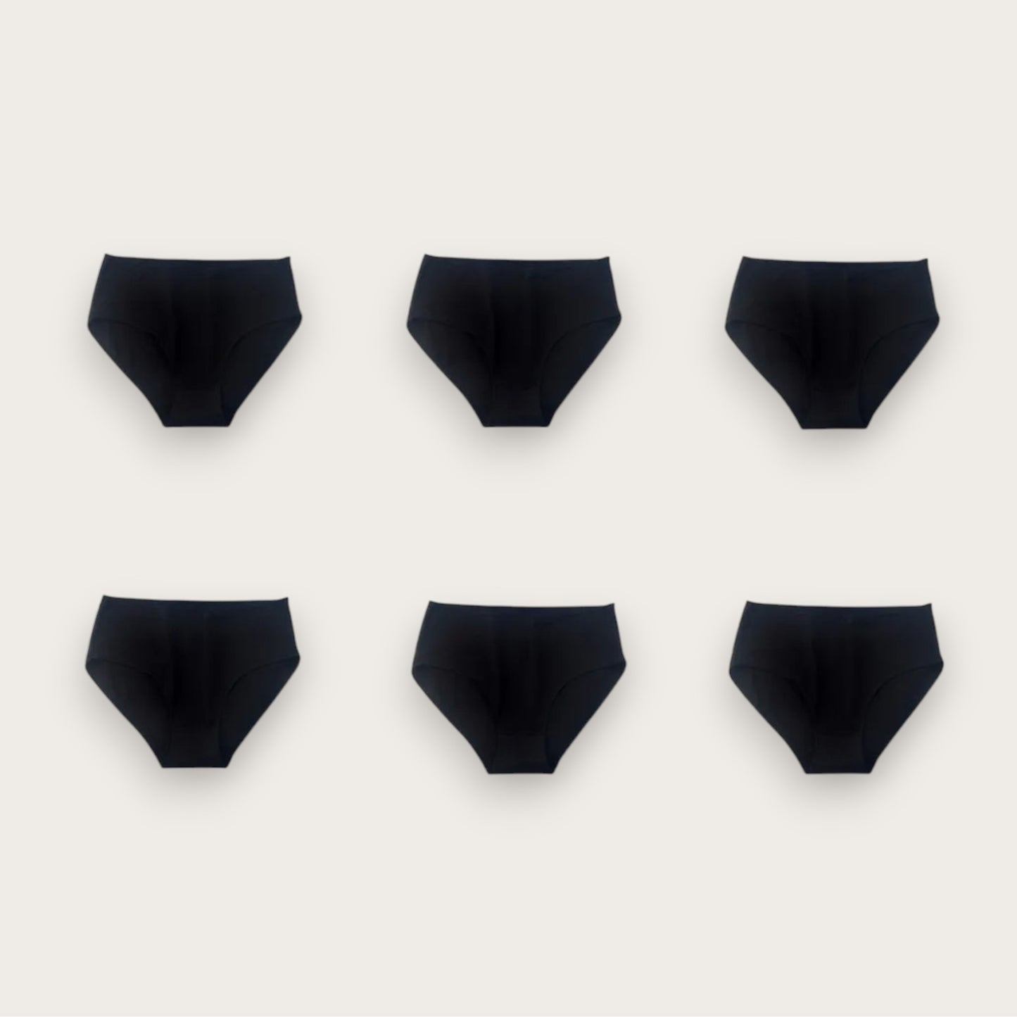 6 PACK TROSOR - Hög midja