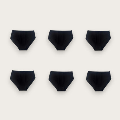 6 PACK TROSOR - Hög midja