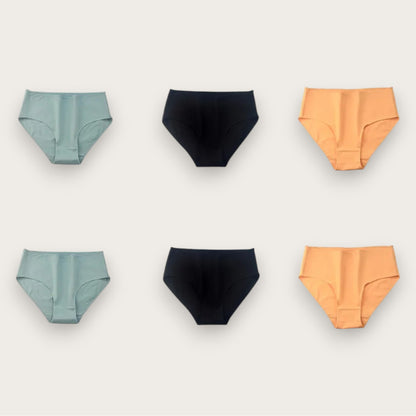 6 PACK TROSOR - Hög midja