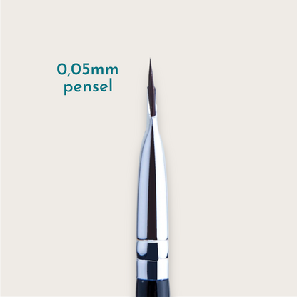 ÖGONBRYN- & EYLINER PENSEL - 2st