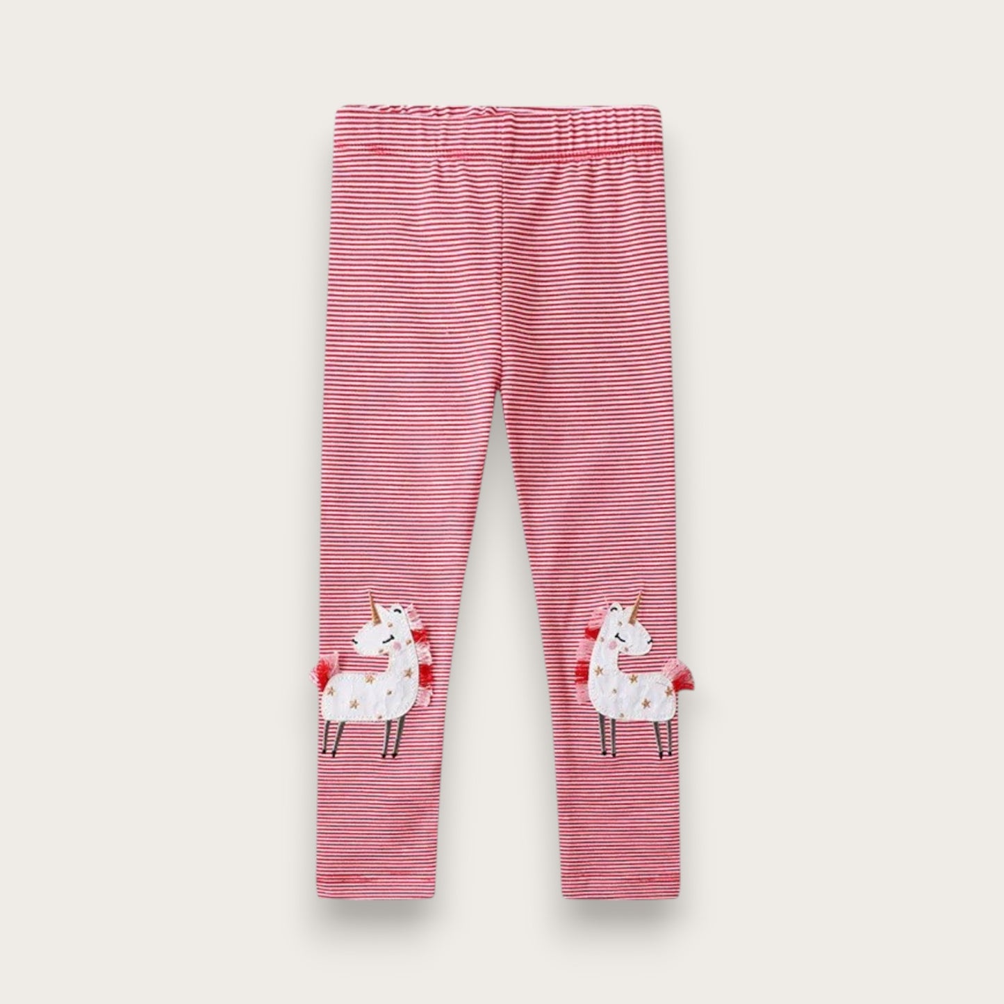 BRODERADE LEGGINGS - 2-7 år