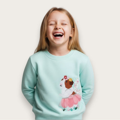 BRODERAD TRÖJA - 2-7 år