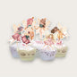 MUFFINS DEKORATION - Älv-toppers 24st