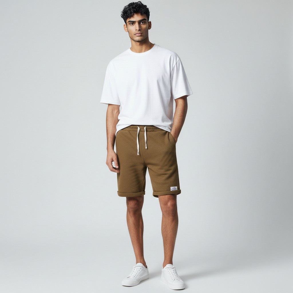 shorts-man-bruna-mjukis-bekväma-avslappnade