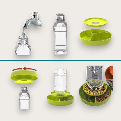 AUTOMATISK VATTEN- & FODERSTATION - För reptiler